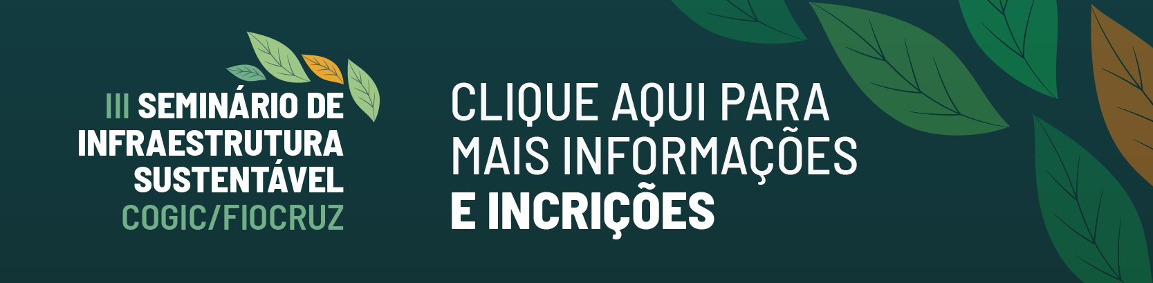 III Seminário de Infraestrutura Sustentável